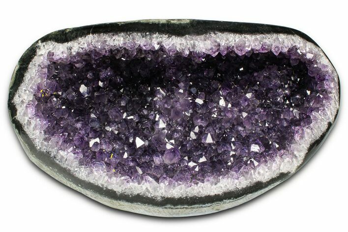 Wide, Purple Amethyst Geode - Uruguay #380306